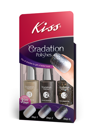 nail polish: Kiss Gradation Kit