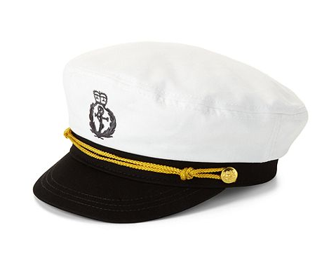 accessories trend: captain's hat