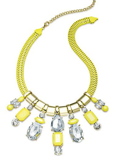 cheap-chic statement necklaces