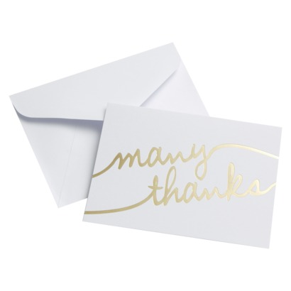 cheap-chic thank you notes