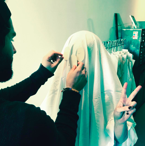 Hilary Duff ghost costume halloween DIY