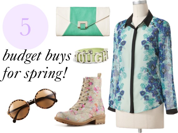 budget buys for spring